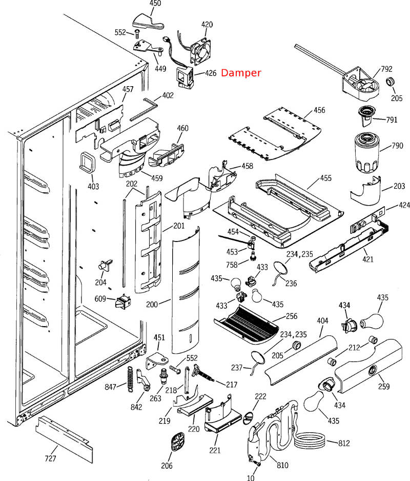 exploded parts